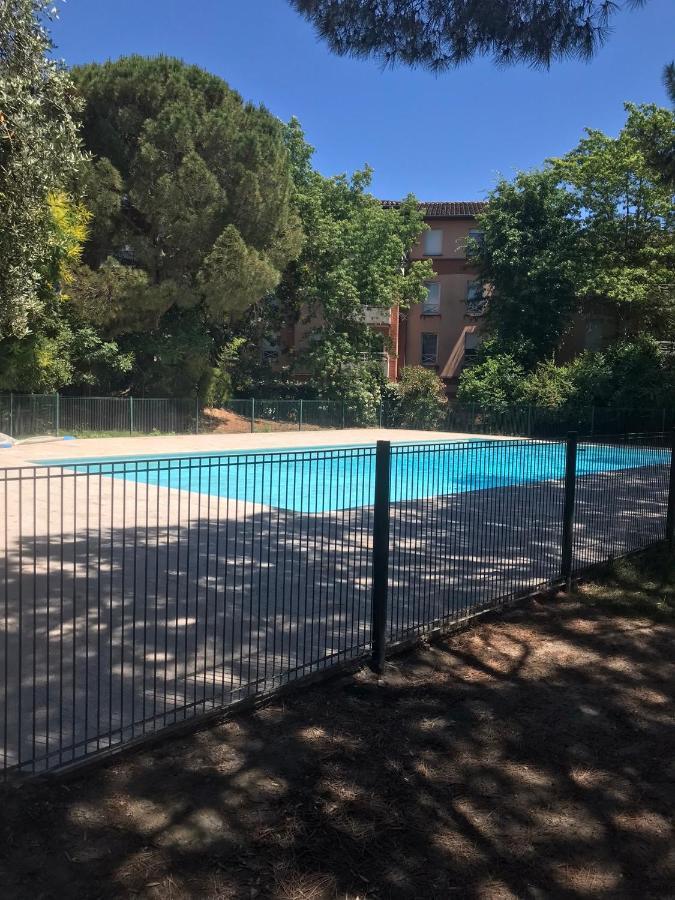T2 Climatise Jardin & Court De Tennis/Piscine /Parking/Fibre Toulouse Dış mekan fotoğraf
