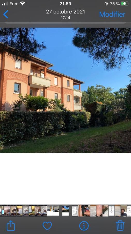 T2 Climatise Jardin & Court De Tennis/Piscine /Parking/Fibre Toulouse Dış mekan fotoğraf